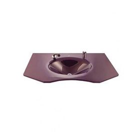 Duru Cam Berber Modeli 100x56 cm Cam Lavabo
