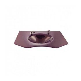 Duru Cam Berber Modeli 90x56 cm Cam Lavabo