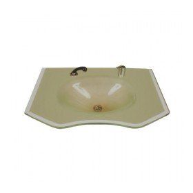 Duru Cam Conan Modeli 70x56 cm Cam Lavabo