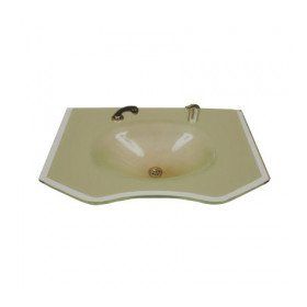 Duru Cam Conan Modeli 70x56 cm Cam Lavabo