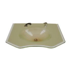 Duru Cam Conan Modeli 80x56 cm Cam Lavabo