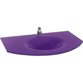 Duru Cam Derena Modeli 70x56 cm Cam Lavabo