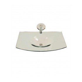 Duru Cam Dore Modeli 70x56 cm Cam Lavabo