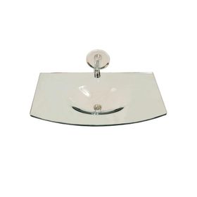 Duru Cam Dore Modeli 70x56 cm Cam Lavabo