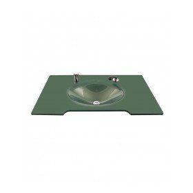 Duru Cam Jumbo Modeli 80x56 cm Cam Lavabo