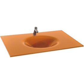 Duru Cam Kades Modeli 90x56 cm Cam Lavabo