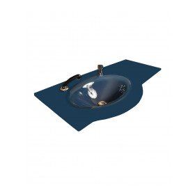 Duru Cam Kristal Modeli 90x56 cm Cam Lavabo