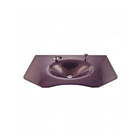 Duru Cam Mozaik Modeli 80x56 cm Cam Lavabo
