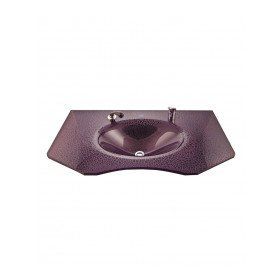 Duru Cam Mozaik Modeli 80x56 cm Cam Lavabo