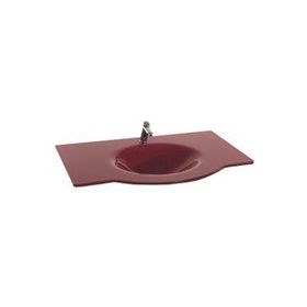 Duru Cam Petra Modeli 70x56 cm Cam Lavabo