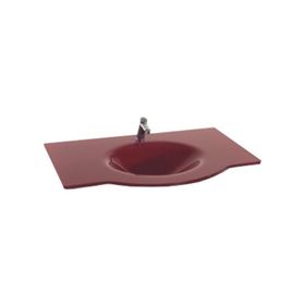 Duru Cam Petra Modeli 80x56 cm Cam Lavabo
