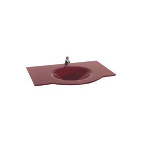 Duru Cam Petra Modeli 90x56 cm Cam Lavabo