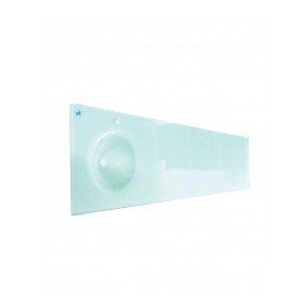 Duru Cam Vizyon Modeli 80x56 cm Cam Lavabo
