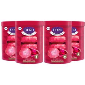 Duru Diamonds Serisi Red 4x4x90 gr Kırmızı Sabun