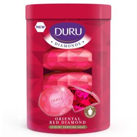 Duru Diamonds Serisi Red 4x90 gr Kırmızı Sabun