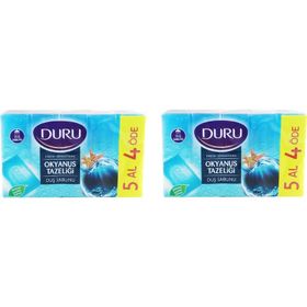 Duru Fresh Okyanus Esintisi 5 Al 4 Öde 750 gr x 2 Adet Duş Sabunu
