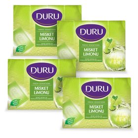 Duru Fresh Sensations 16'lı Misket Limonu 4x600 gr Duş Sabunu
