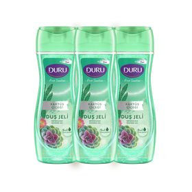 Duru Fresh Sensations 3x450 ml Kaktüs Çiçeği Duş Jeli
