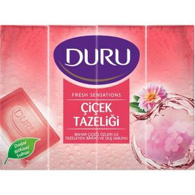Duru Fresh Sensations Çiçek Tazeliği 4x600 gr Duş Sabunu