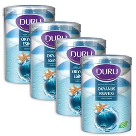 Duru Fresh Sensations Okyanus Esintisi 4x600 gr 16 Adet Duş Sabunu