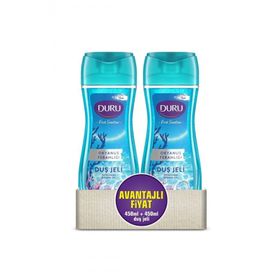 Duru Fresh Sensations Okyanus Ferahlığı 2x450 ml Duş Jeli