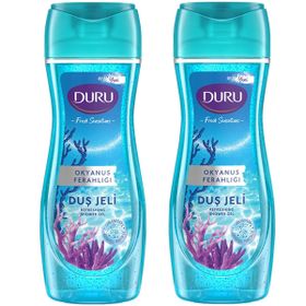 Duru Fresh Sensations Okyanus Ferahlığı 2x650 ml Duş Jeli