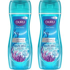 Duru Fresh Sensations Okyanus Ferahlığı 2x650 ml Duş Jeli