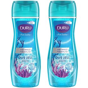 Duru Fresh Sensations Okyanus Ferahlığı 2x650 ml Duş Jeli