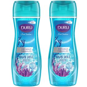 Duru Fresh Sensations Okyanus Ferahlığı 2x650 ml Duş Jeli