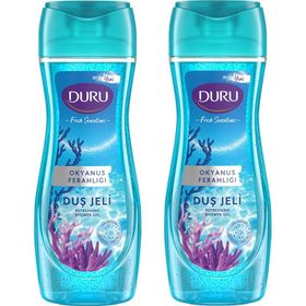 Duru Fresh Sensations Okyanus Ferahlığı 2x650 ml Duş Jeli