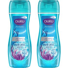 Duru Fresh Sensations Okyanus Ferahlığı 2x650 ml Duş Jeli