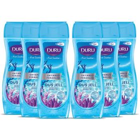 Duru Fresh Sensations Okyanus Ferahlığı 6x450 ml Duş Jeli