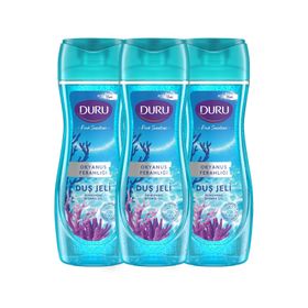 Duru Fresh Sensations Okyanus Tazeliği 3x450 ml Duş Jeli