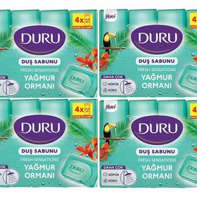 Duru Fresh Sensations Yağmur Ormanı 4X600 gr Duş Sabunu