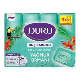 Duru Fresh Yağmur Ormanı 4x150 gr Duş Sabunu