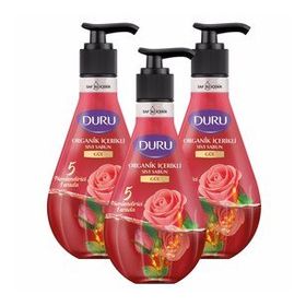 Duru Gül 3x500 ml Sıvı Sabun