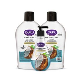 Duru Hindistan Cevizli 1,5 lt +1,5 lt + 500 ml Sıvı Sabun