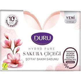 Duru Hydra Pure Sakura Çiçeği 2x135 gr Sabun