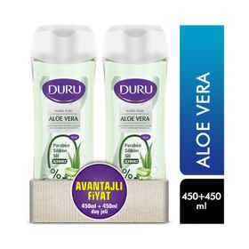 Duru Hydro Pure Aloe Vera 2x450 ml Duş Jeli