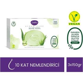 Duru Hydro Pure Aloevera 3 Adet 450 gr Sabun