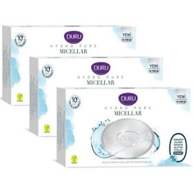 Duru Hydro Pure Micellar 3 Adet 450 gr Sabun