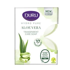 Duru Hydropure Aloe Vera Şeffaf 2x135 gr Bakım Sabunu