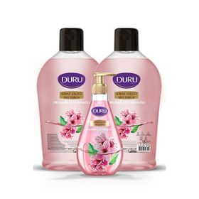 Duru Kiraz Çiçeği 1,5 lt + 1,5 lt + 500 ml Sıvı Sabun
