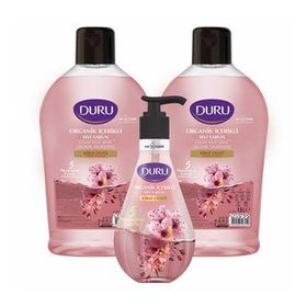 Duru Kiraz Çiçeği 1,5 lt + 1,5 lt + 500 ml Sıvı Sabun
