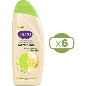 Duru Kolajen Misket Limonu 6x500 ml Şampuan