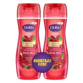 Duru Lux Perfumes 2x450 ml Jasmin & Amber Duş Jeli