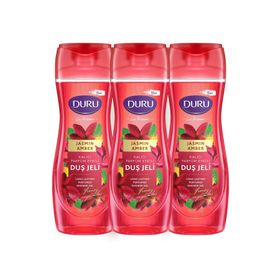 Duru Lux Perfumes 3x450 ml Jasmin & Amber Duş Jeli