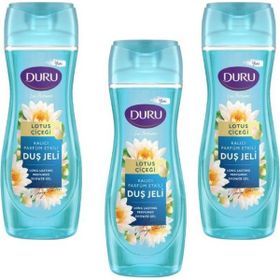 Duru Lux Perfumes Lotus Çiçeği 3x450 ml Duş Jeli