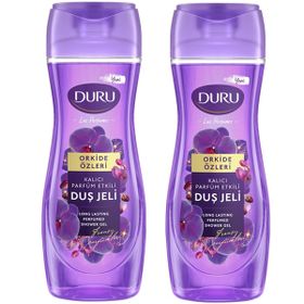 Duru Lux Perfumes Orkide Özleri 2x650 ml Duş Jeli