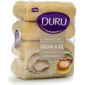 Duru Mineral Action Argan Kil 4'lü 280 gr Güzellik Sabunu
